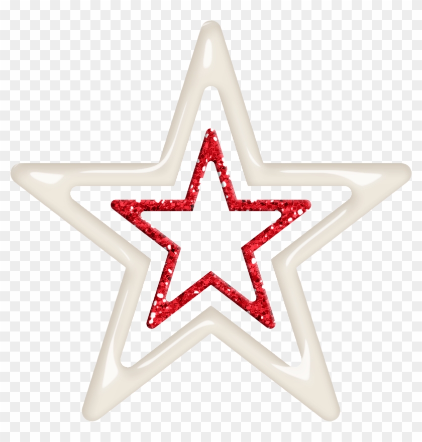 Star Clipart, Stars And Moon, Clip Art, Ribbons, Balloons, - 3 Stars Out Of 4 #1387777