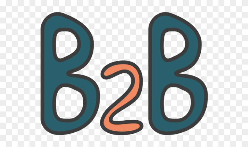 B2b Clipart Transparent - Business To Business Icon #1387866