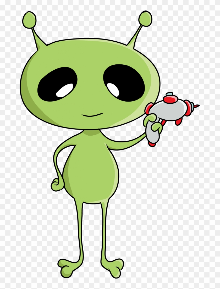 Clip Art Royalty Free Aliens Clipart Martian - Cute Alien Transparent Background #1388534