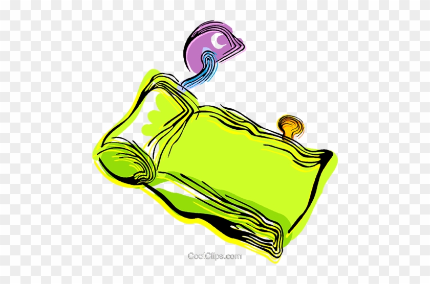 Inflatable Mattress Royalty Free Vector Clip Art Illustration - Inflatable Mattress Royalty Free Vector Clip Art Illustration #1388601