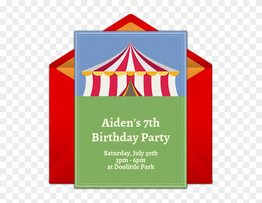 Big Top Circus Online Invitation - Chrismukkah Invitations #1388710