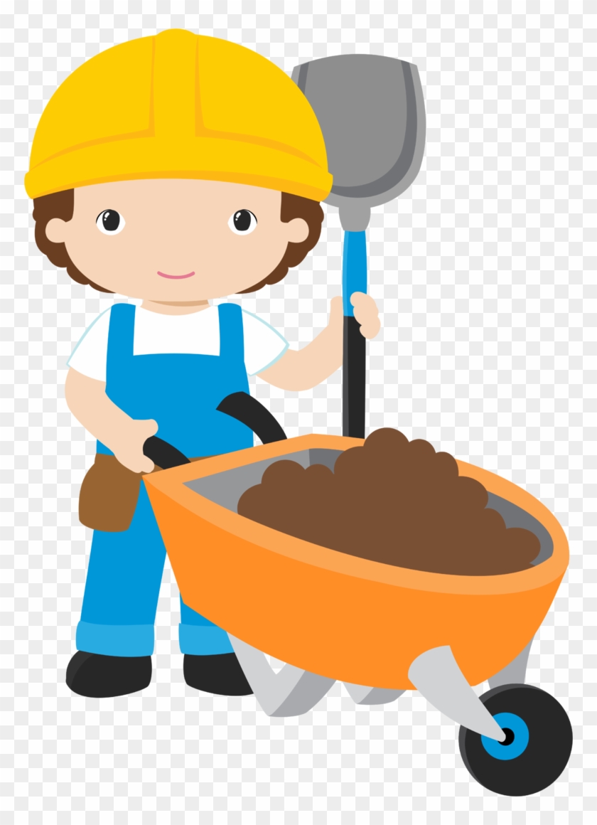 Construction Clipart Brick Layer - Tema Construção Png #1388820