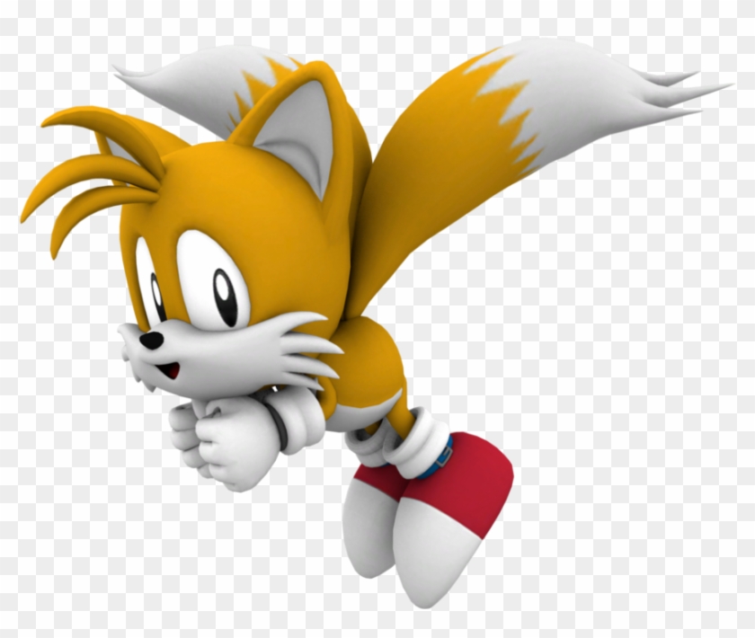 Classic Tails By Mike9711 - Tails Miles Prower Flying #1389391