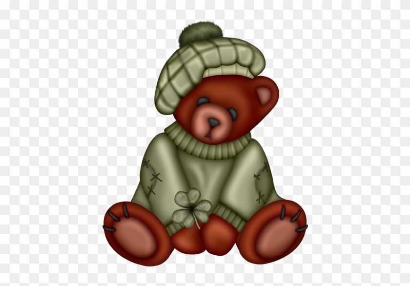 Patrick's Day Teddy Bear * - St. Patrick's Day To Birth Dad, A Cute Bear Wearing #1389433