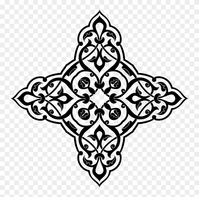 Flower Visual Arts Drawing Decorative Arts Ornament - Illustrations Png #1389551