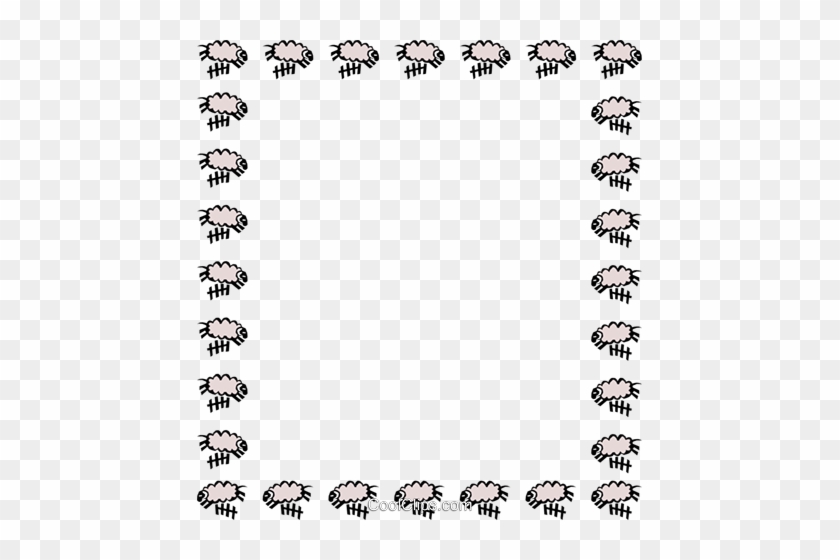 Sheep Clipart Border - Sheep Borders Clip Art #1389661