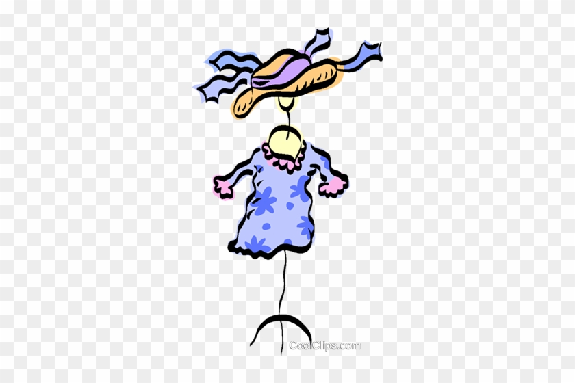 Mannequin Royalty Free Vector Clip Art Illustration - Mannequin Royalty Free Vector Clip Art Illustration #1390069
