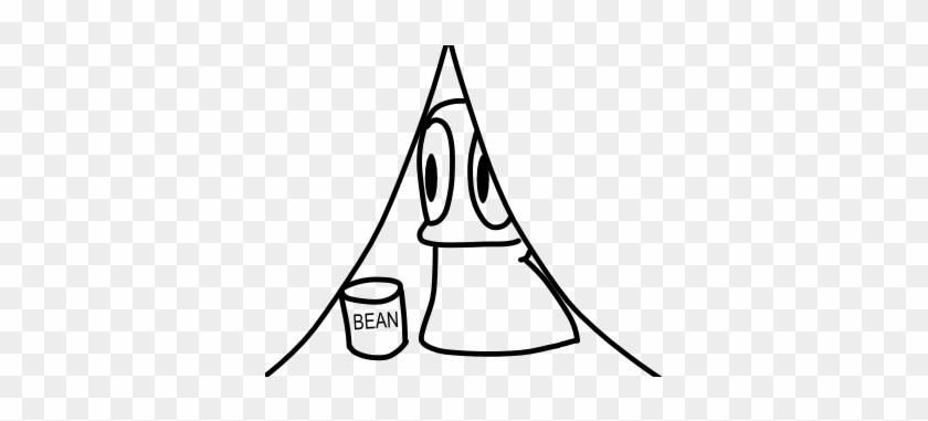 As Tempting As That Can Of Bean Looks, You Just Cannot - Line Art #1390148