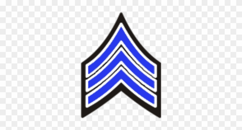 Nypd Sergeant Stripes Clipart Sergeant New York City - Police Sergeant Stripes #1390264