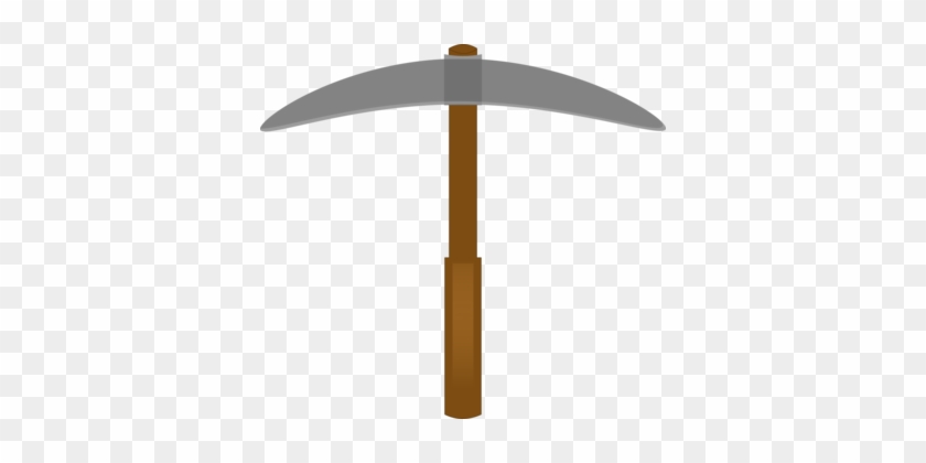Pickaxe Tool Drawing Mining - Simple Pickaxe #1390402