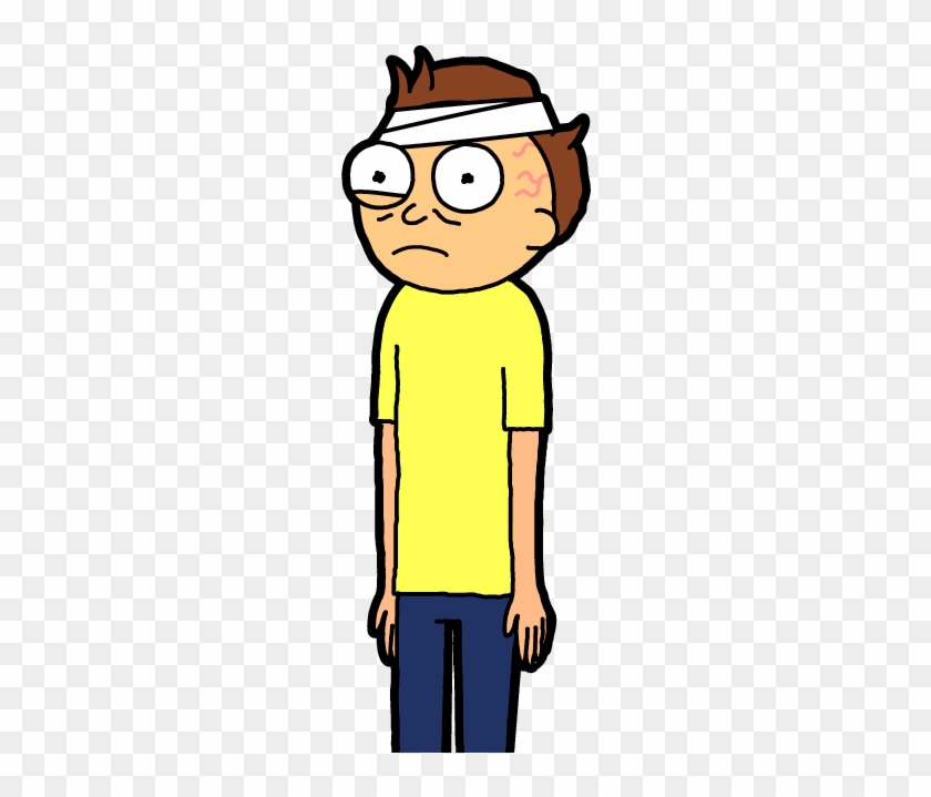 Hello Clipart Normal Boy - Pocket Mortys Flu Morty #1390411