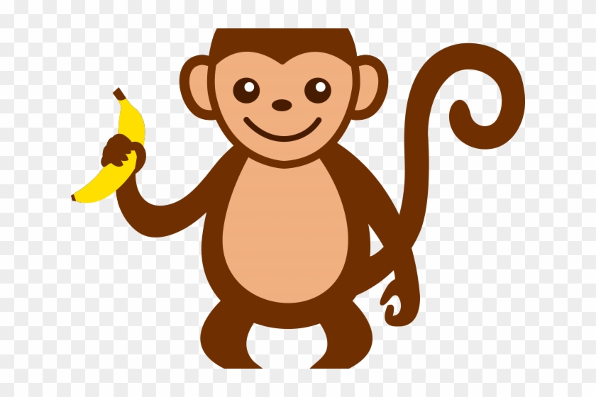 Monkey Clipart Cartoon - Monkey Clipart #1390462
