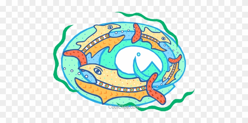 Big Fish Eating The Little Fish Royalty Free Vector - Big Fish Eating The Little Fish Royalty Free Vector #1391045