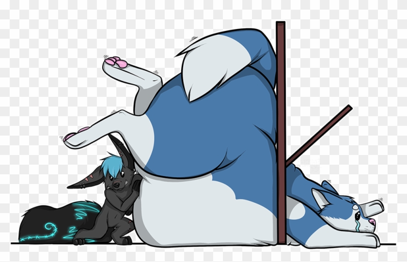Fatty Is Stuck - Cartoon #1391719