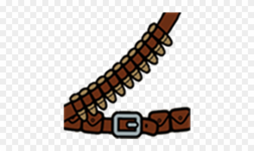 Vector Bullet Belt Svg Library Library - Roblox Ammo Belt T Shirt #1391803