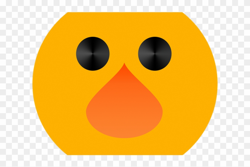 Duckling Clipart Head - Clip Art #1392064