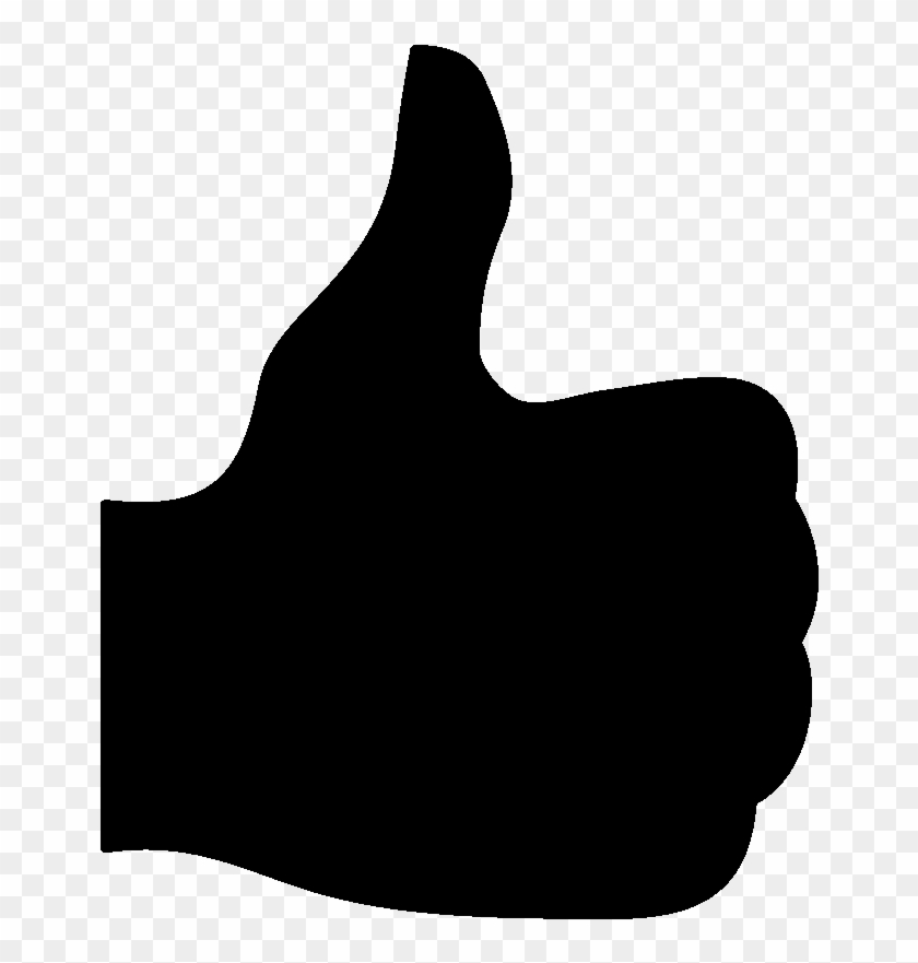 Sticker Ordinateur Tablette Pouce Vers Le Haut Ambiance - Hand #1392353