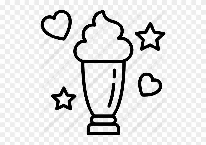 Milkshake Free Icon - Happy 51st Birthday To My Husband #1392845