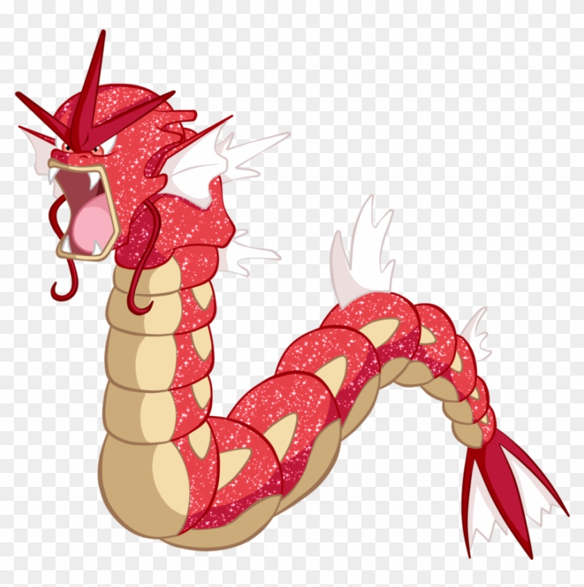 Png - Red Gyarados Png #1393116
