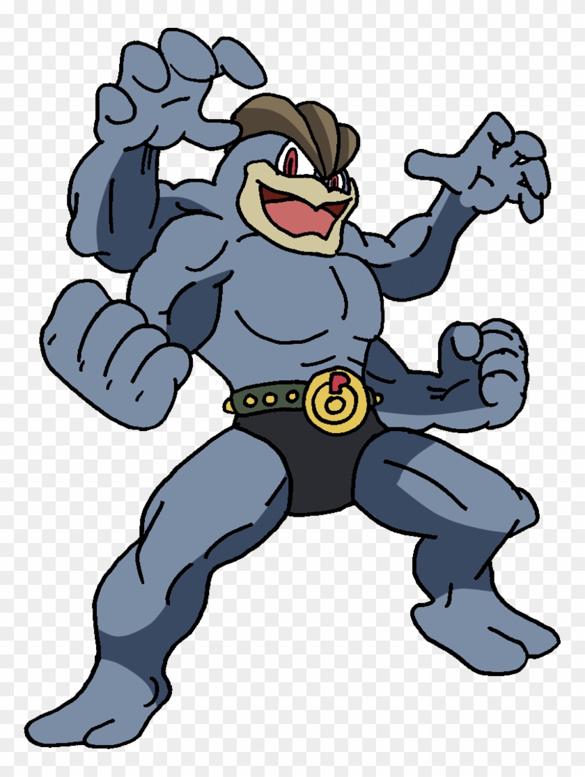 068 Machamp By Tails19950 On Deviantart - Machamp Transparent #1393213