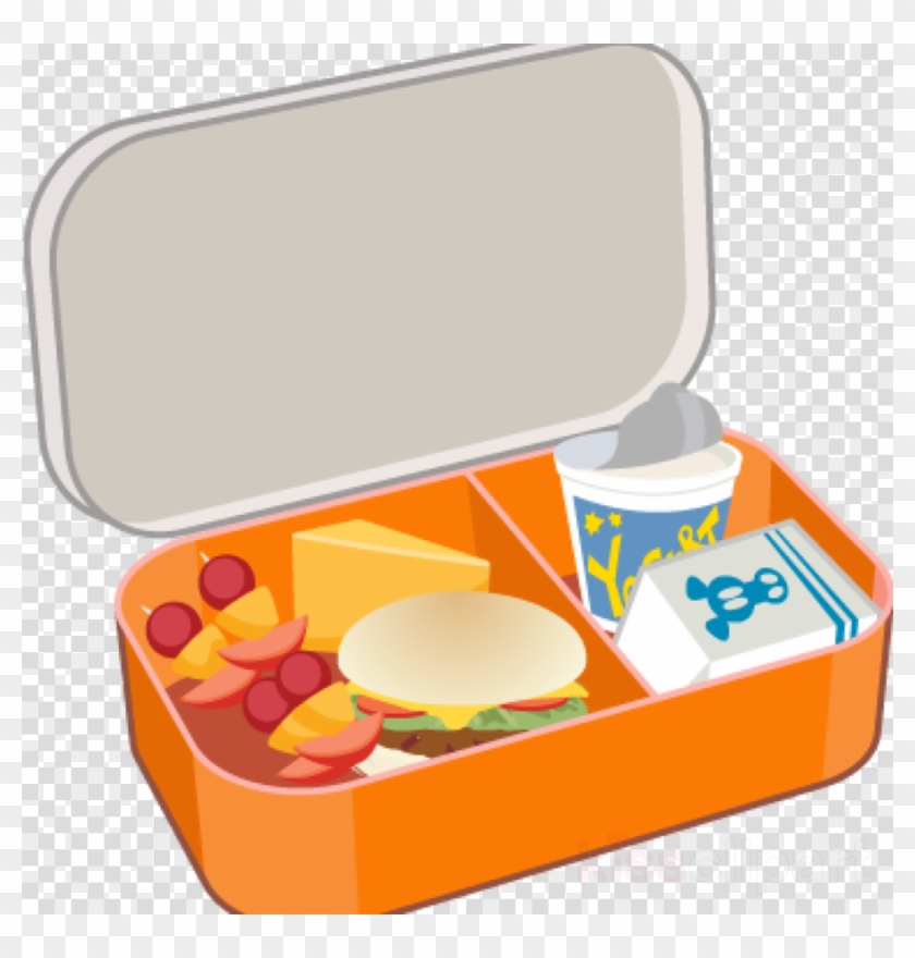 Download Food In The Lunch Box Clipart Bento Lunchbox - Lunch Box Clipart Png #1393620