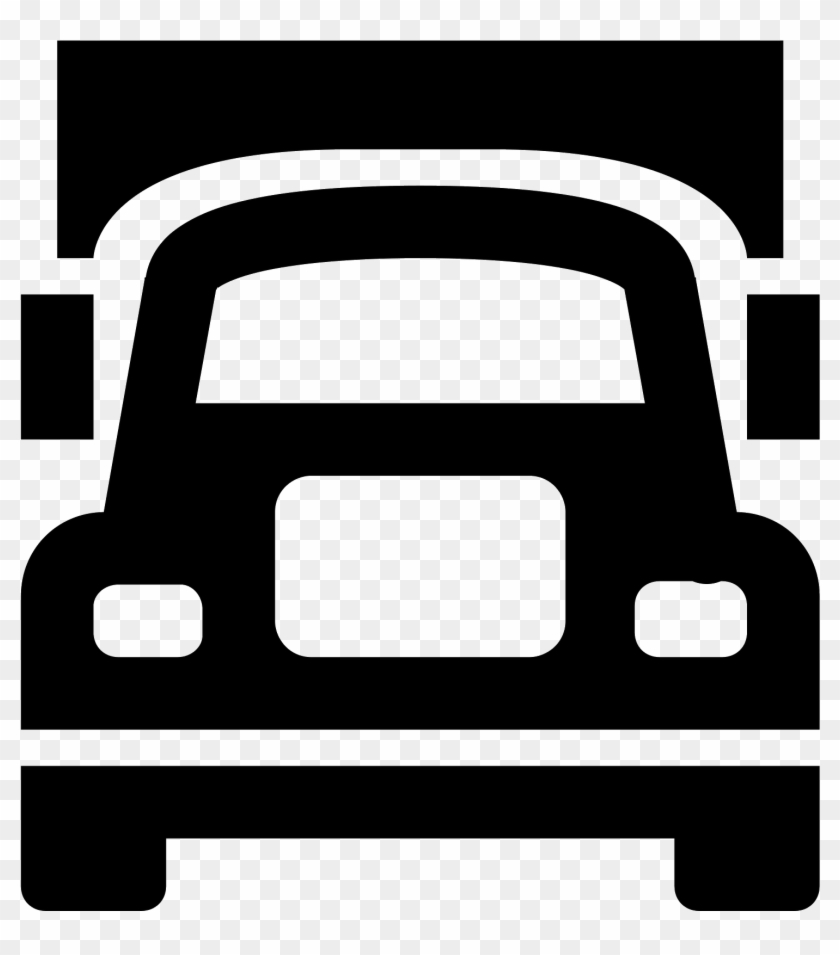Grill Clipart Semi Truck - Iconos De Camiones Png #1394322