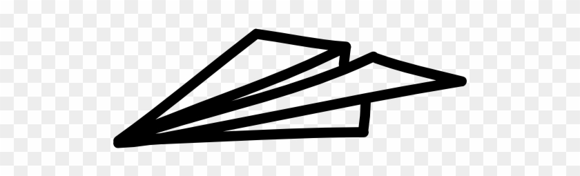 Drawn Airplane Origami Plane - Icon Hand Drawn Airplane Png #1394651