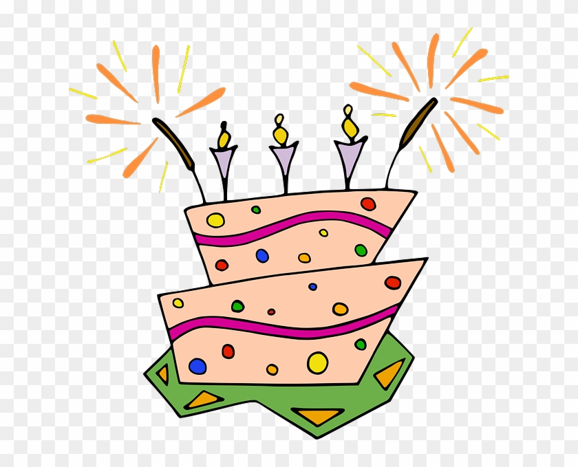 Funny 18th Birthday Wishes - Birthday Cake Clip Art #1395002