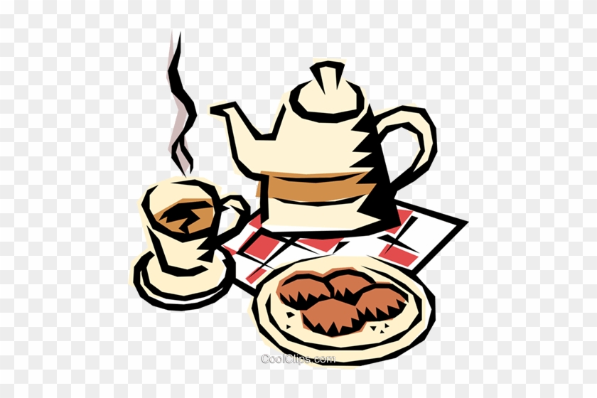 Coffee Royalty Free Vector Clip Art Illustration - Music #1395202