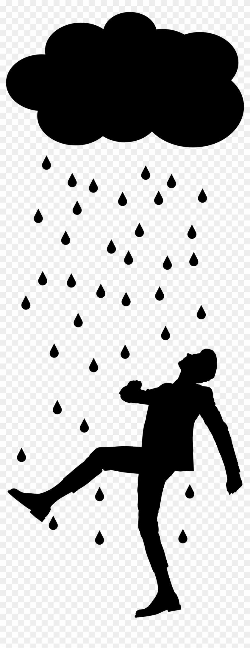 Big Image - Singing In The Rain Png #1395632