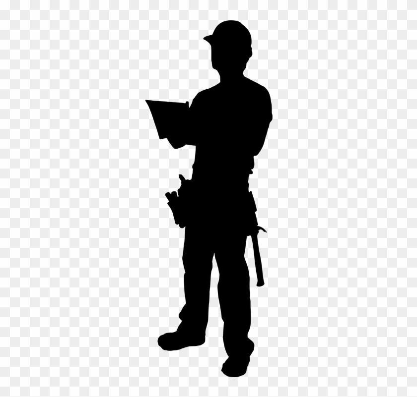 Vector Handyman Clipart Free - Beauty And The Beast Beast Silhouette #1395729