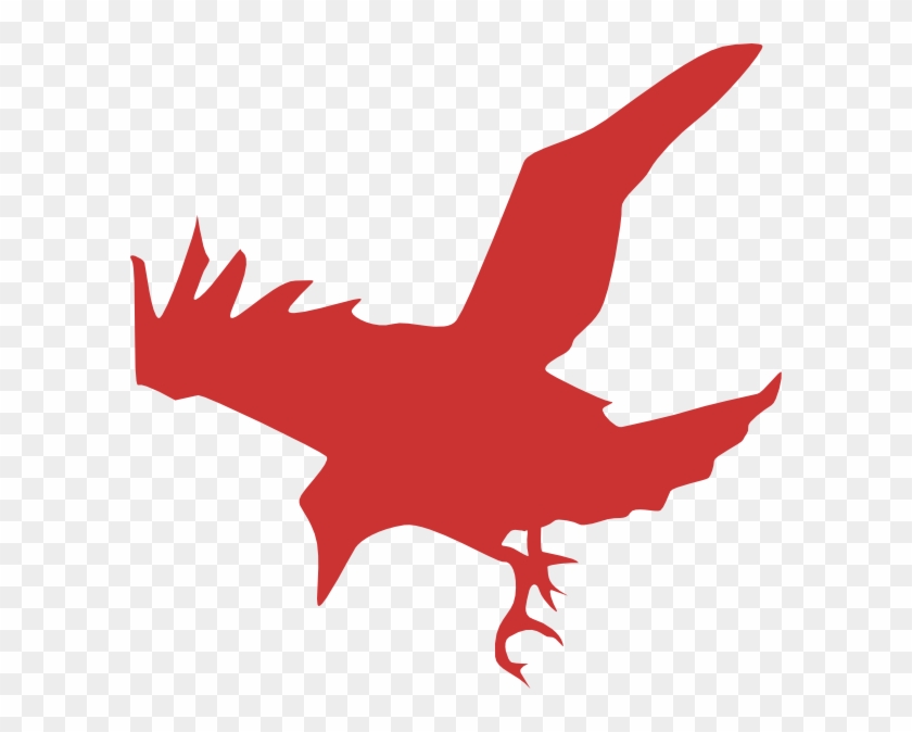 Ics Crow Clip Art - Crow Silhouette #1395940