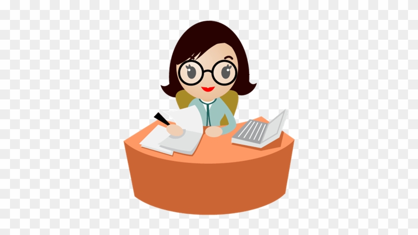 Clerk - Secretary Clipart #1396005