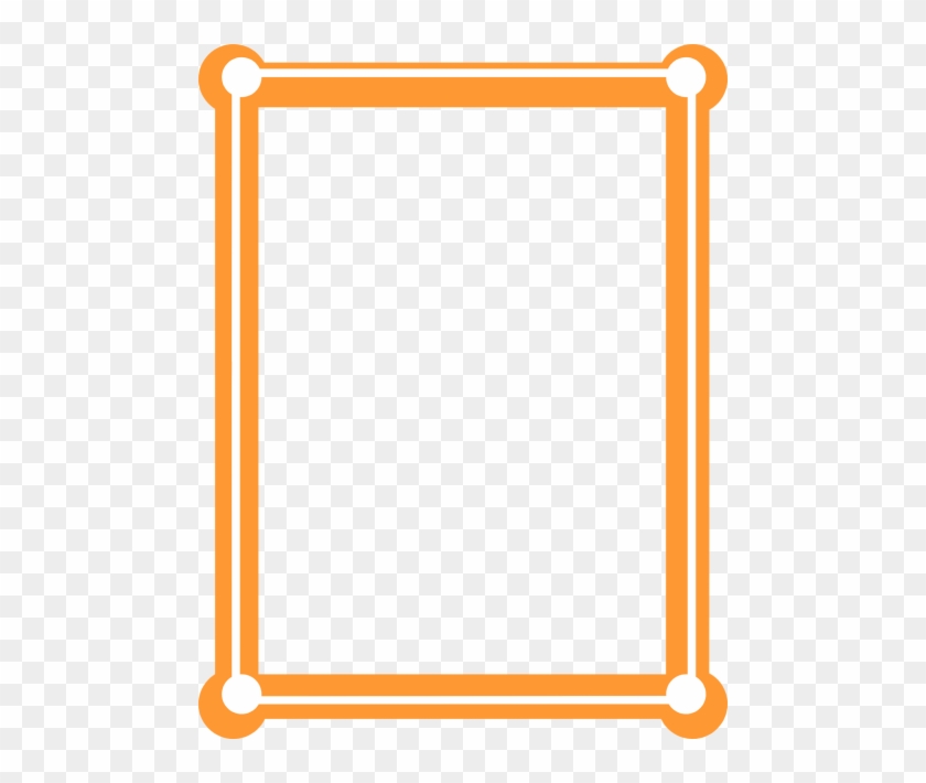 Transparent Boards Contemporary Picture Transparent - Frame Orange #1396104