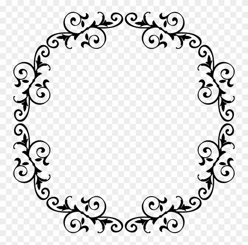 Floral Design Typeface Monochrome Firkin Leaf - Graphic Design #1396404