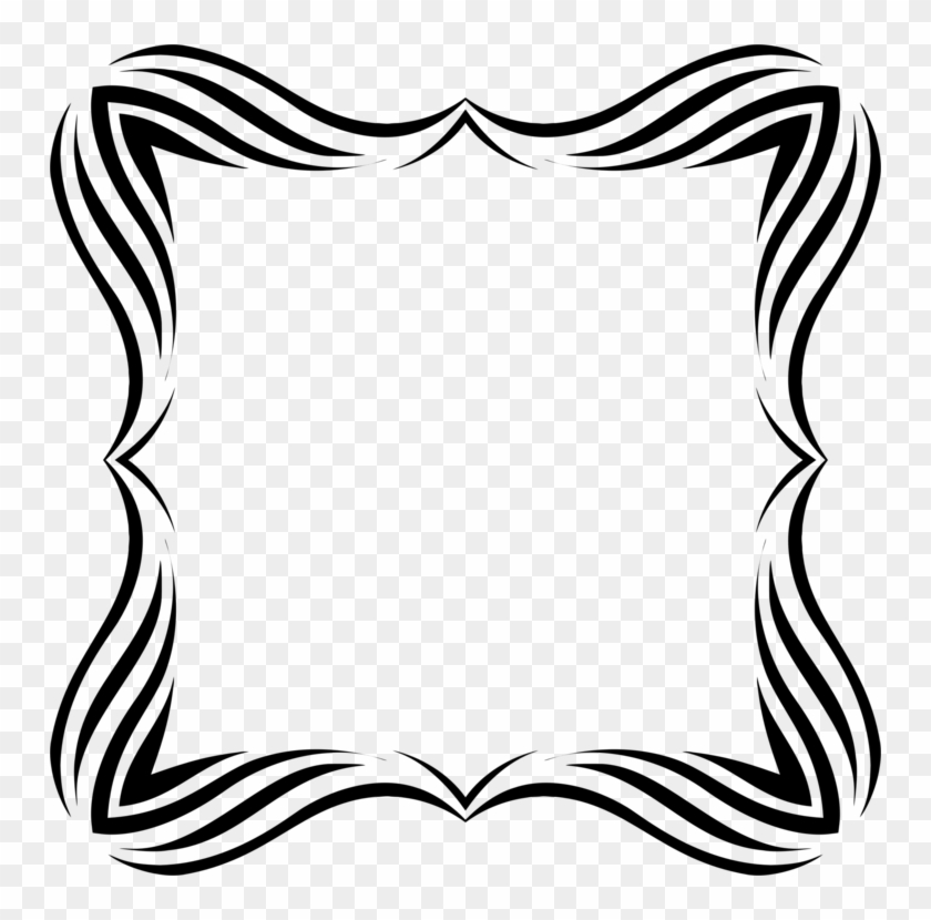 Decorative Borders Borders And Frames Decorative Arts - Square Border Transparent Decorative #1396426