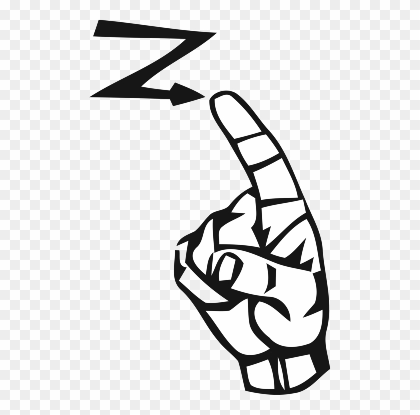 All Photo Png Clipart - Sign Language Z #1396934