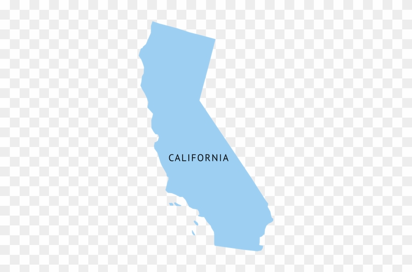 California State Plain Map Graphic Freeuse Library - California Election County 1988 #1397134