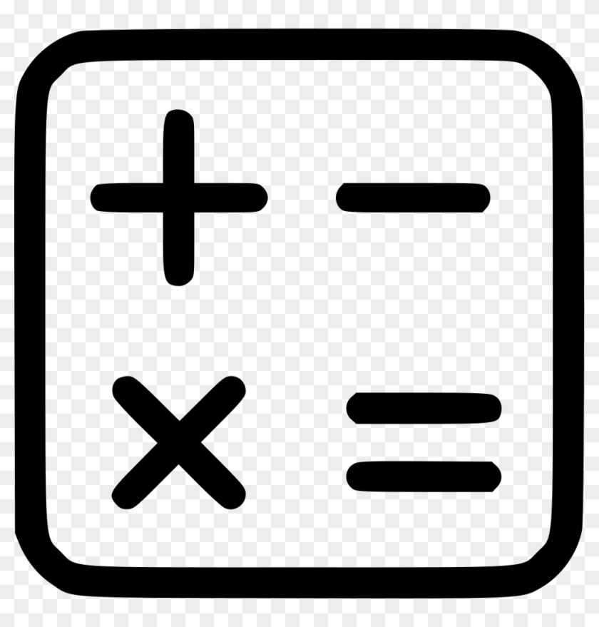 Calc Calculator Math Finance Plus Minus Comments - Calc Icon #1397283