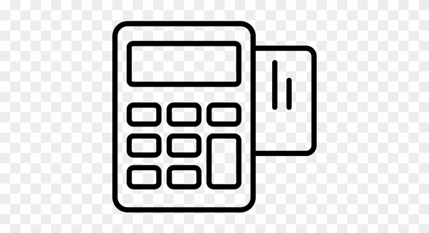 Calculator Outlined Tool Vector - Nerdy Since 1982 Throw Blanket #1397295