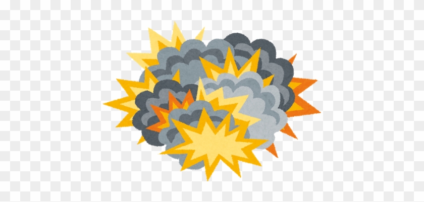 起爆剤② 不動産業者 - 爆発 イラスト #1397708