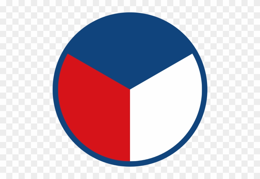 This Image Rendered As Png In Other Widths - Czech Republic Roundel #1397834