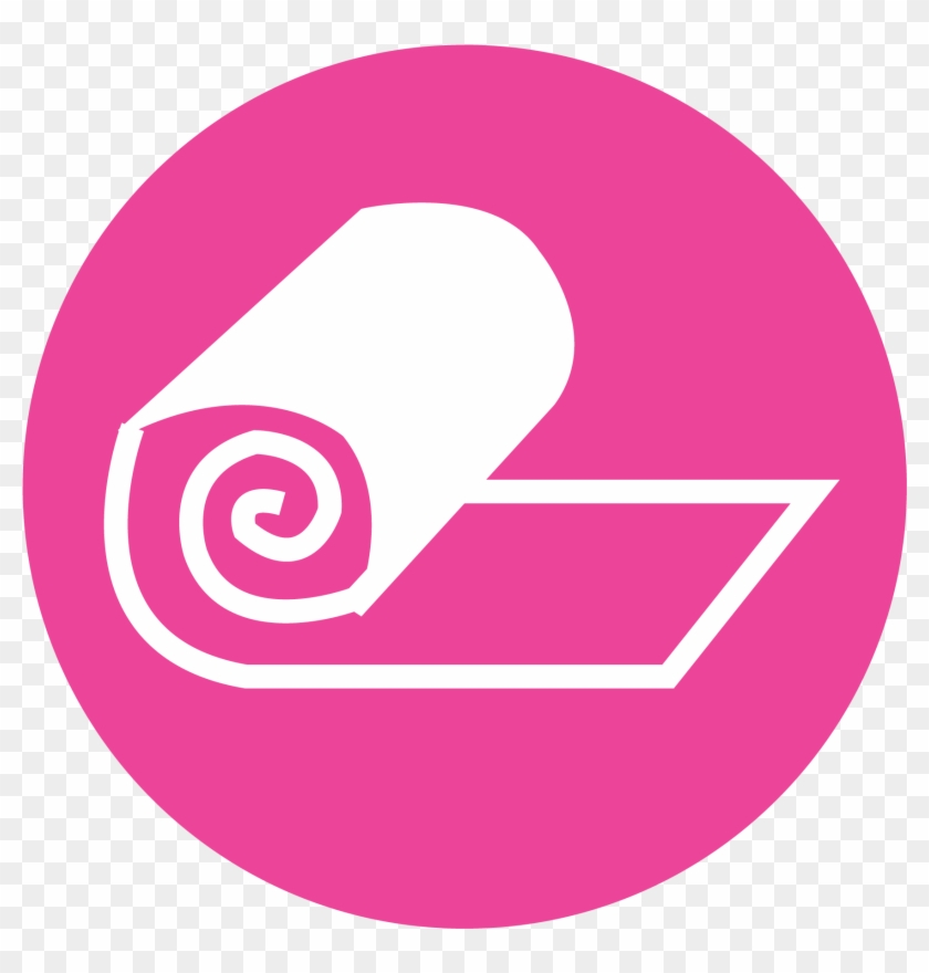 Banner Transparent Stock Barbell Clipart Pink - Pink Fitness Icon #1397858