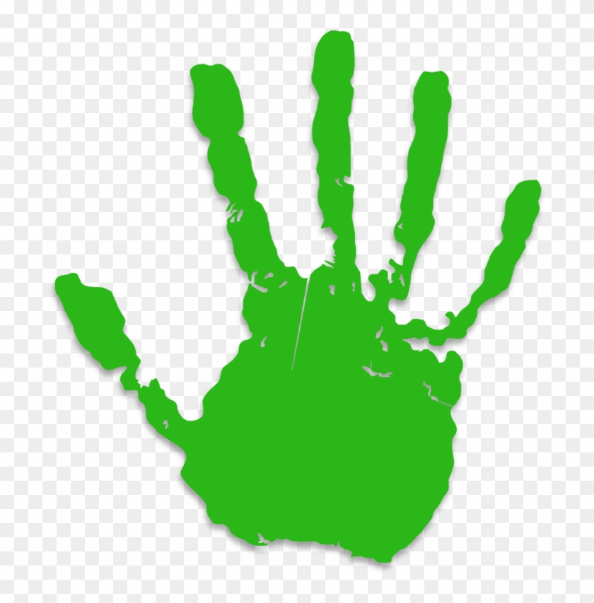 Free By The Hand Of Mormon The American - Hand Print Clip Art #1398240