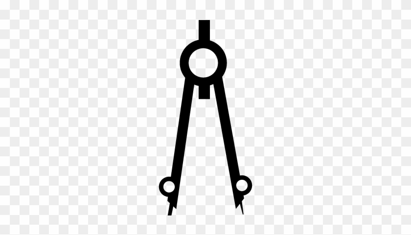 Drawing Compass Tool Vector - Drawing Compass Flat Icon #1398449