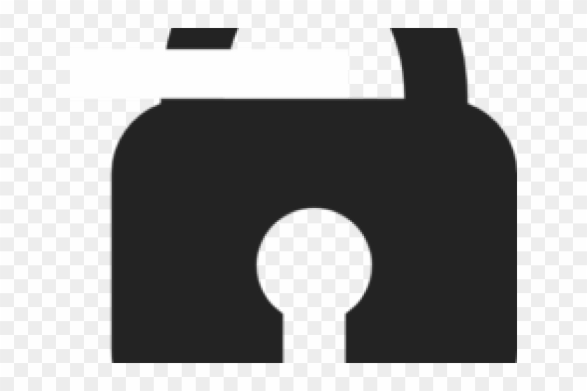 Lock Clipart Clip Art - Silhouette #1399060