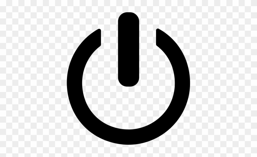 Engine Start/stop - Logout Icon Png #1399668