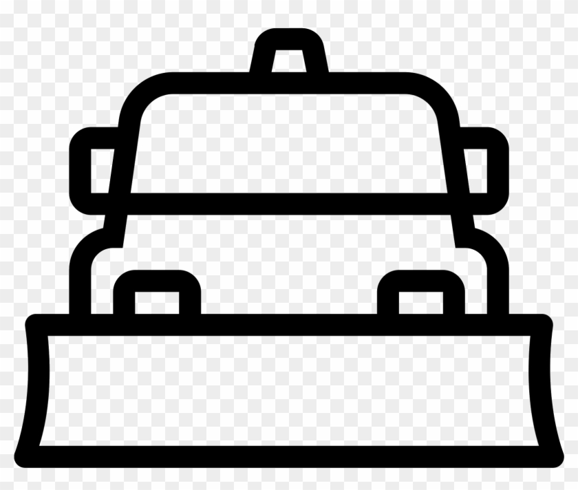 Snow Plow Truck Icon - Cartoon Snow Plow Trucks #1399785