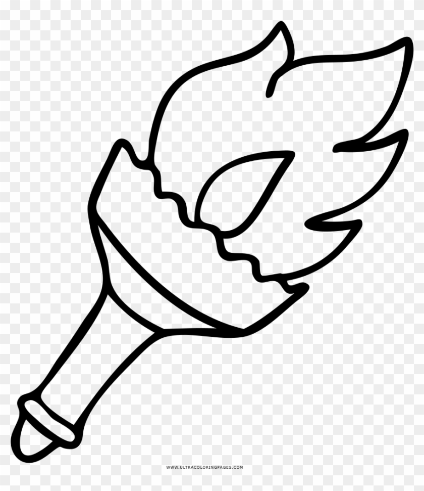 Imagenes De Antorchas Para Colorear #1400046