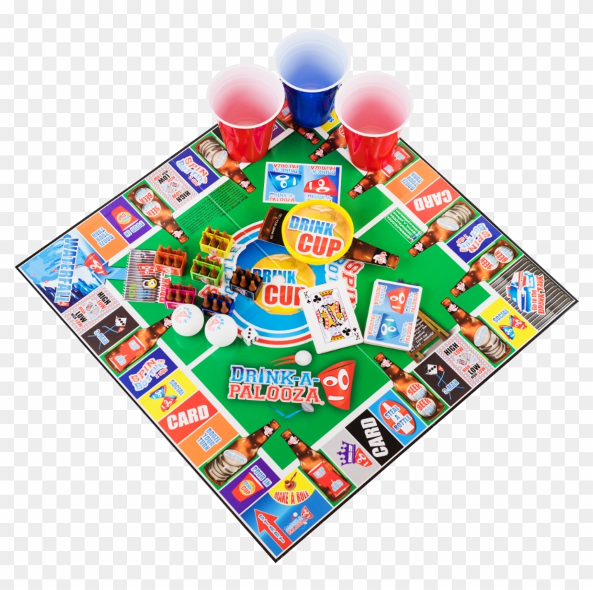 Drink A Palooza The Monopoly Of Drinking Games Board - Drinking Game #1400098